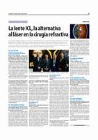 LA LENTE ICL LA ALTERNATIVA AL LASER EN LA CIRUGIA REFRACTIVA