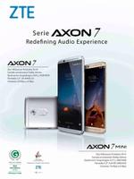 Serie Axon 7. Redefining Audio Experience. Axon 7 Y Axon 7 Mini