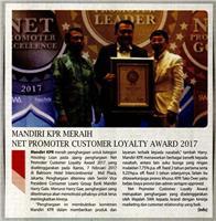 Net promoter customer loyalty award 2017