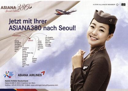 Asiana Airlines Luftverkehr