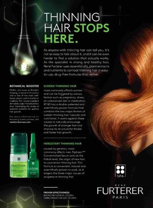 Thinning hair stops here.
