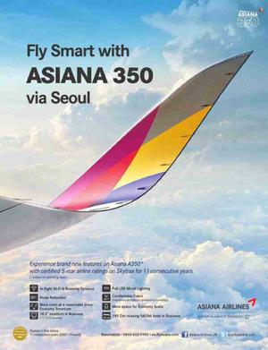 Fly smart with asiana 350