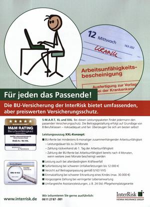 InterRisk Berufsunfähigkeitsversicherung