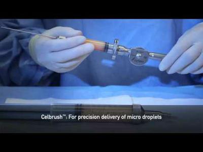 Cytori Celbrush Instrument for Micro Fat Graft Injections
