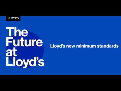 Lloyd's new minimum standards