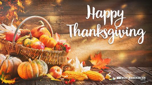 Happy Thanksgiving!