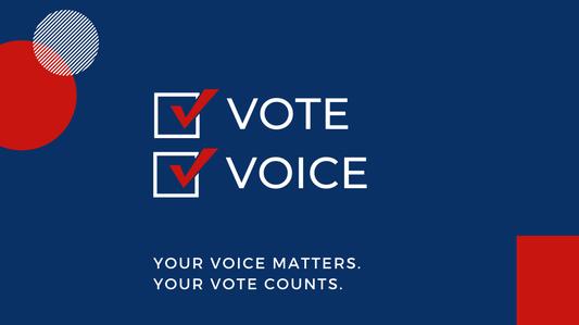 Voting is your right, and your voice matters. Get out there today and let your voice be heard! 