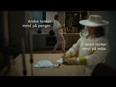 Fekting - reklame Storebrand - Gode penger