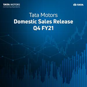 Tata Motors Domestic Sales Release Q4 FY21.