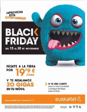 Aprovecha Esta Oportunidad Black Friday Pasate a La Fibra Por 19,9 Euros. Rdirecta
