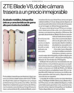 Blade 8 Doble Camara Trasera a Un Precio Inmejorable