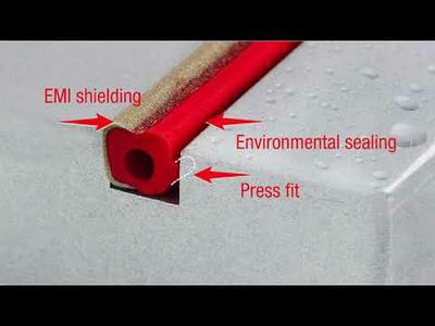 EMI shielding - EMC gasket - Extruding