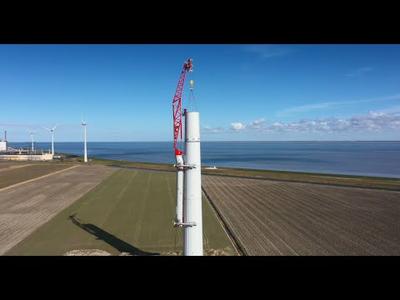 ENERCON Climbing Crane / ENERCON Kletterkran