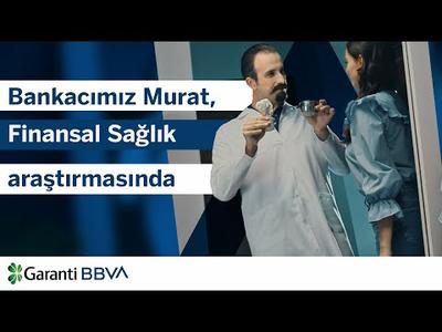 Bankacımız Murat, Finansal Sağlık araştırmasında.