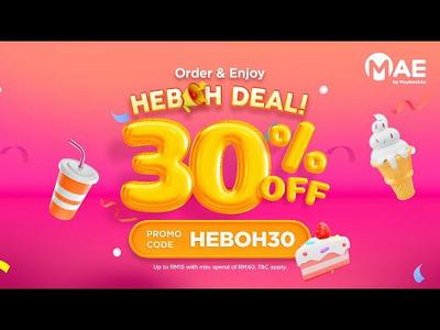 Enjoy 30% OFF Heboh Deal on Sama-Sama Lokal!