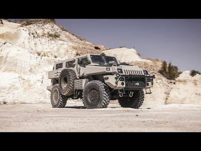 Paramount Group’s Iconic Marauder Armoured Vehicle now even more Unstoppable!