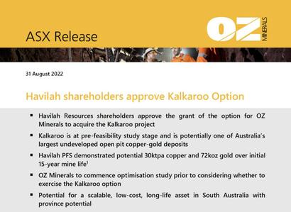 OZ Minerals