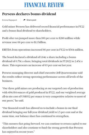 Perseus Mining