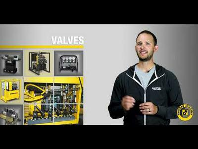 Selecting a Hydraulic Valve: Flow & Pressure-Control Valves | Enerpac