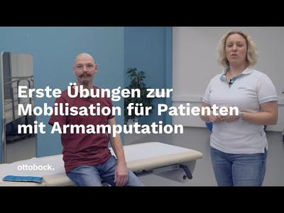 Erste Übungen zur Haltungskorrektur für Patienten mit Armamputation I Ottobock