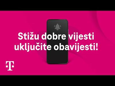 Kako uključiti obavijesti u Moj Telekom aplikaciji?
