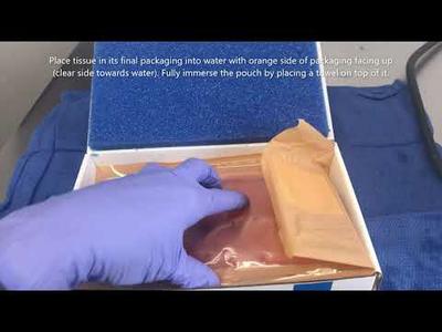 RestoreFlow Allograft Thawing Process (15 Minute Ambient)