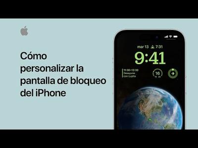 Cómo personalizar pantallas de bloqueo del iPhone | Soporte técnico de Apple