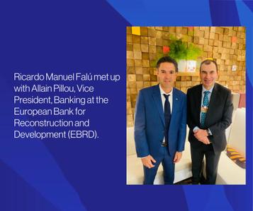 In Davos, we met up with @EBRD, a long-time partner.