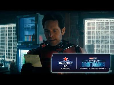 Heineken 0.0 | Ant-Man and The Wasp: Quantumania – Shrinking and Drinking, Now You Can!