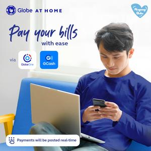 You can settle your bills hassle-free via GCash and the GlobeOne app