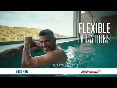 Nothing beats a Jet2holiday | Flexible durations | TV advert