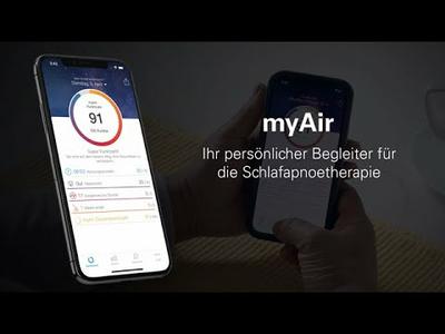 Schlafapnoe-Therapie: Ihre Behandlung mit myAir von ResMed im Blick behalten