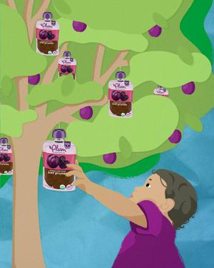 how many prunes could a Plum pouch prune if Plum pouch could prune prunes? 