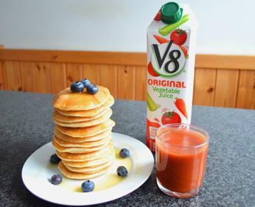 V8 is the perfect Breakfast companion