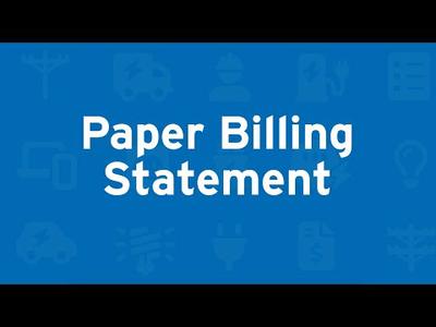 Bill Tutorial Video for Tampa Electric