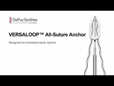 VERSALOOP™ All-Suture Anchor