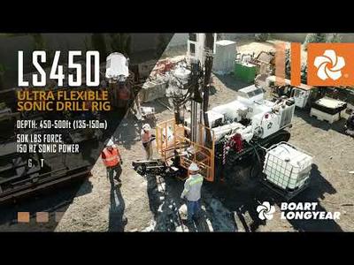 Boart Longyear LS450 Sonic Drill Intro