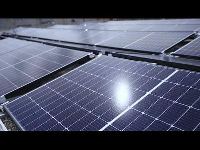 Collaboration photovoltaïque  Nhood & Helexia sur le site de La Maillerie 2023