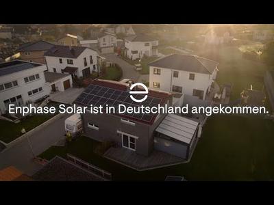 Enphase Solar ist in Deutschland angekommen