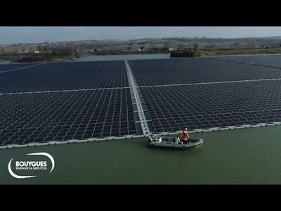 Centrale solaire flottante de Cintegabelle | Bouygues Energies & Services