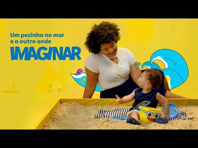 Lançamento sandália Baby Shark da Grendene Kids