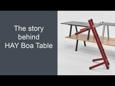 The story behind the HAY Boa table