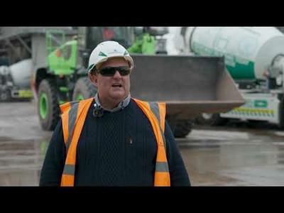 Find out more about 856HE - first electric wheel loader sold in Europe