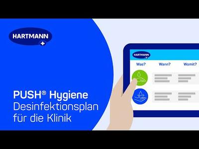PUSH® Hygiene – Desinfektionsplan für die Klinik