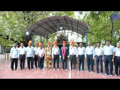 Visit of CMD and FDs of NLCIL to Jaya Durgai Amman Temple, Neyveli Mine II on 04.11.2023