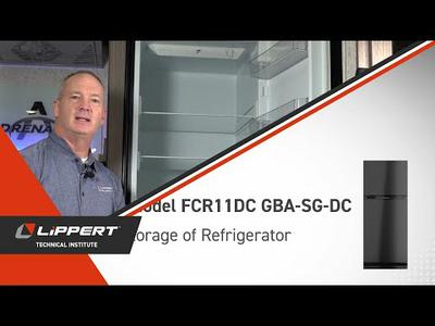 Proper Storage and Reset of a Furrion Model FCR11DC GBA-SG-DC Refrigerator V1