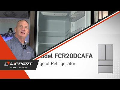 Proper Storage and Reset of a Furrion Model FCR20DCAFA Refrigerator V1