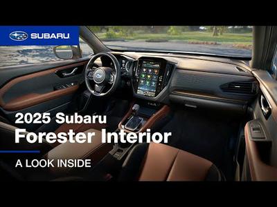2025 Subaru Forester Interior | A Look Inside