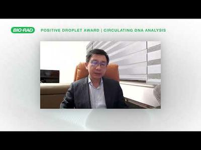 2023 Positive Droplet Award Acceptance, Circulating DNA Analysis, Professor Allen Chan, PhD