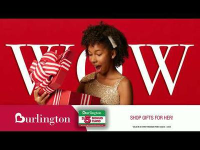 Burlington has more ways to save on gifts for the holidays!